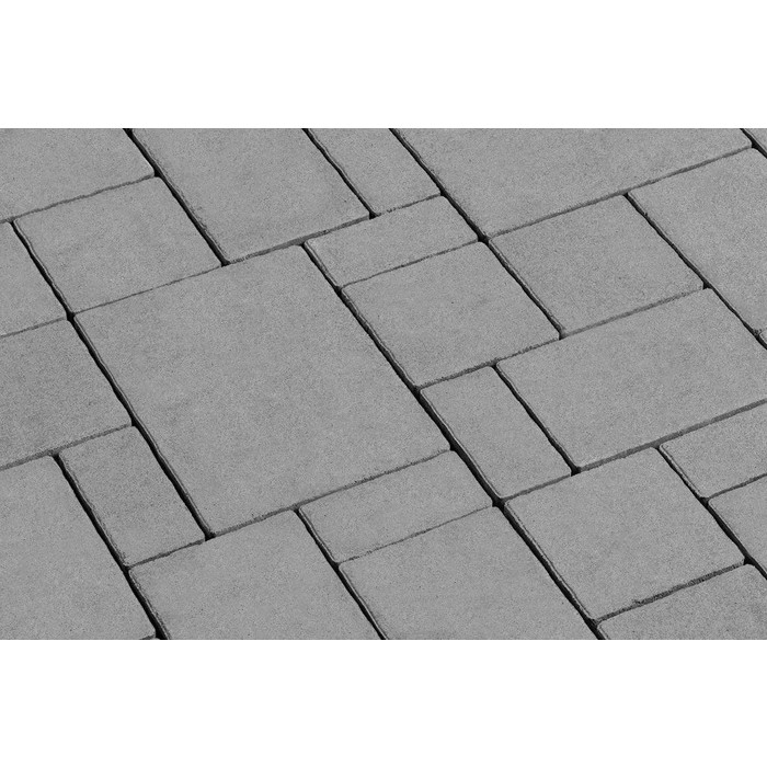 Тротуарная плитка 342 Механический завод Бавария 60мм Серый